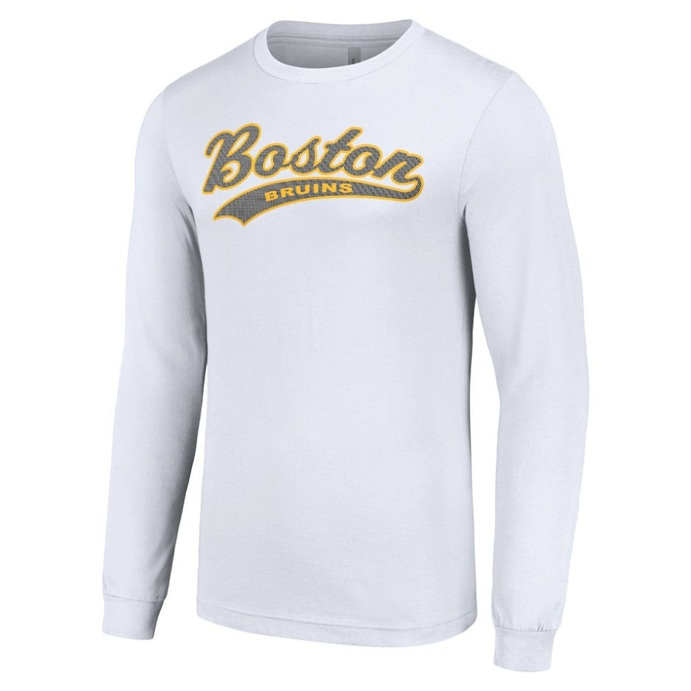 Boston Bruins Starter Tailsweep T-Shirt - White - NHL