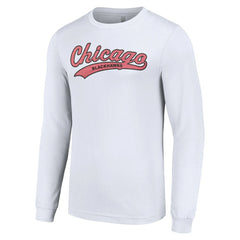 Chicago Blackhawks Starter Tailsweep T-Shirt - White - NHL