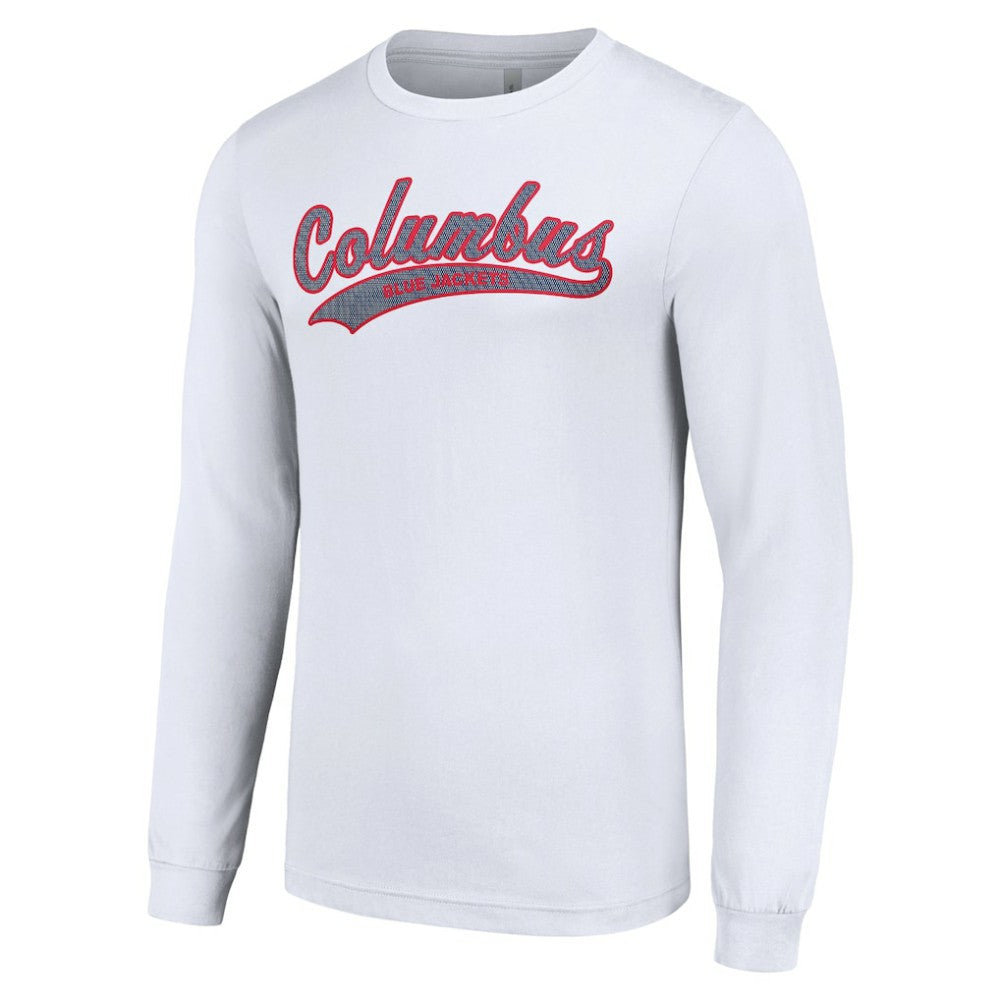 Columbus Blue Jackets Starter Tailsweep T-Shirt - White - NHL