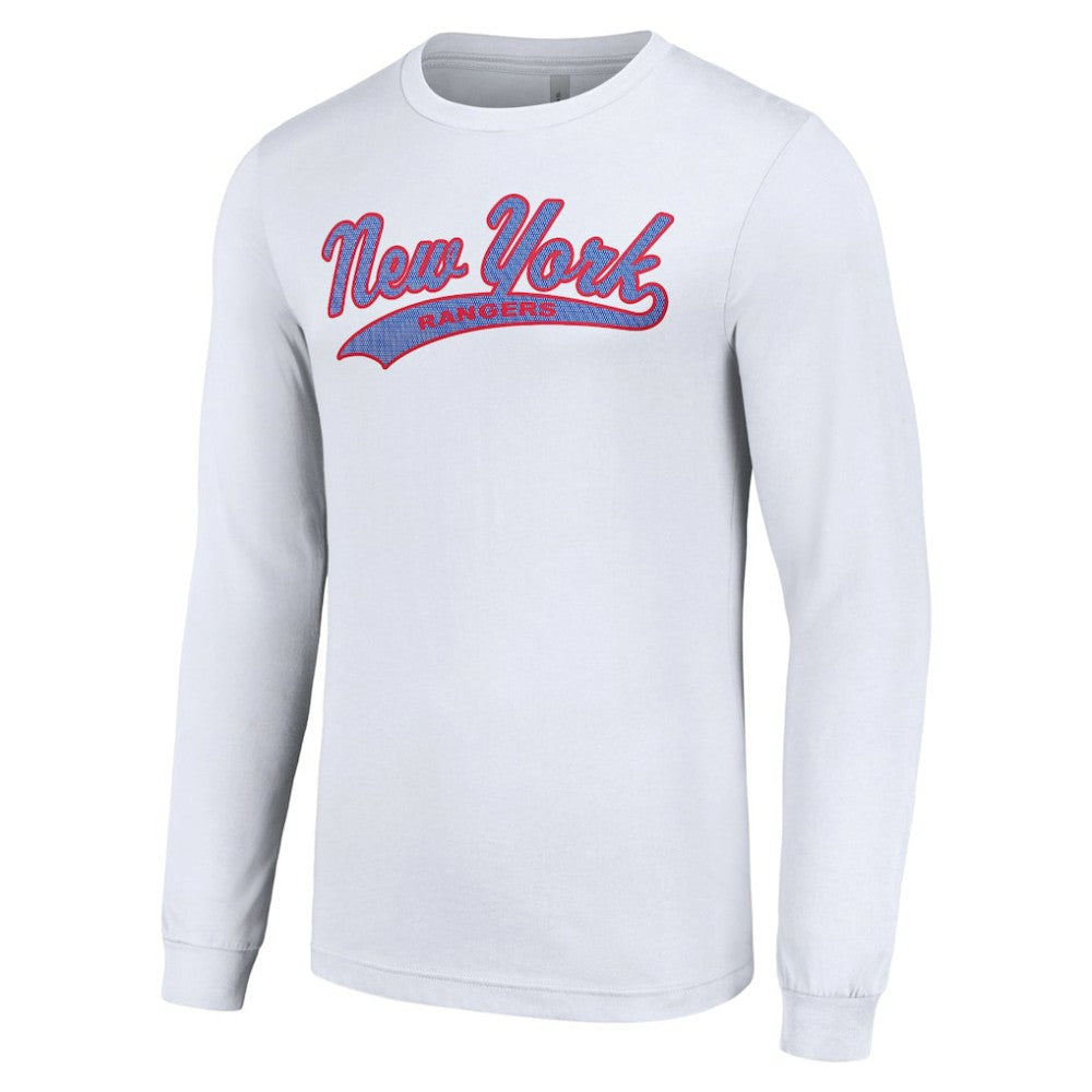 New York Rangers Starter Tailsweep T-Shirt - White - NHL