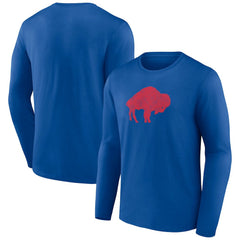 Buffalo Bills Throwback Long Sleeve T-Shirt Royal | NFL