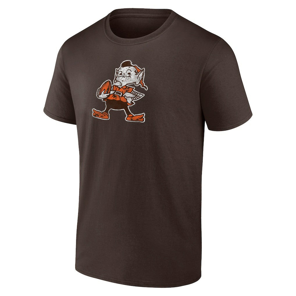 Cleveland Browns Throwback T-Shirt Brown | NFL