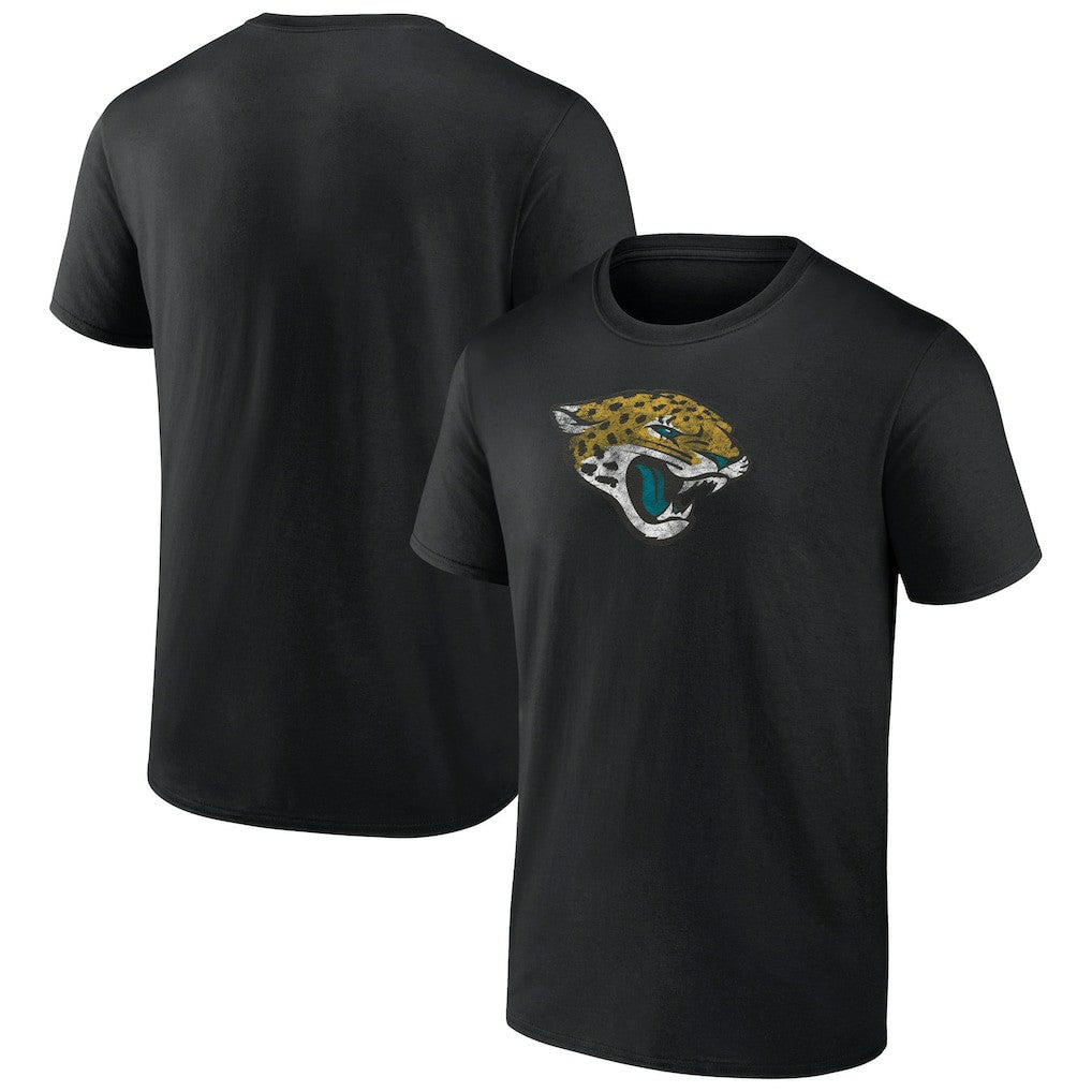 Jacksonville Jaguars Throwback T-Shirt Black | NFL