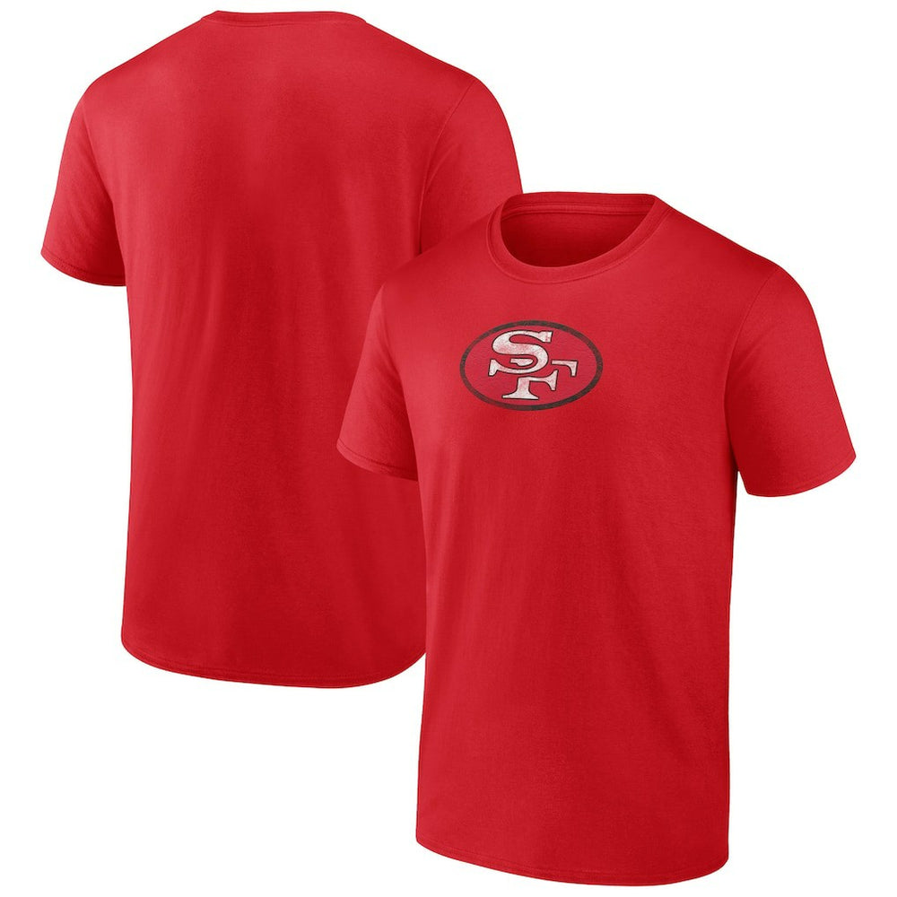 San Francisco 49ers Throwback T-Shirt Scarlet | NFL