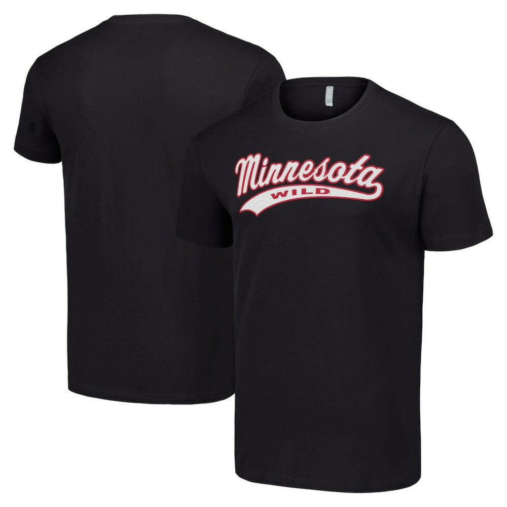 Minnesota Wild Starter Tailsweep T-Shirt - Black - NHL