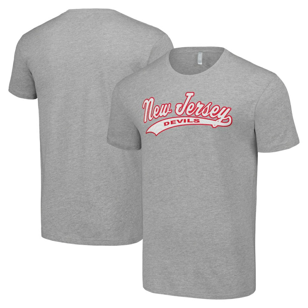 New Jersey Devils Starter Tailsweep T-Shirt - Heather Gray - NHL