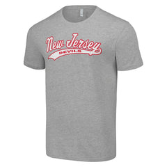 New Jersey Devils Starter Tailsweep T-Shirt - Heather Gray - NHL