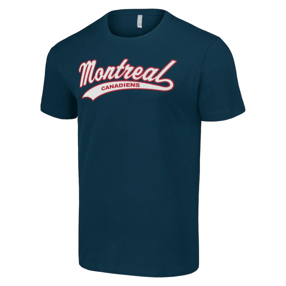 Montreal Canadiens Starter Tailsweep T-Shirt - Navy - NHL