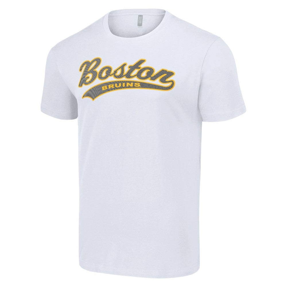 Boston Bruins Starter Tailsweep T-Shirt - White - NHL
