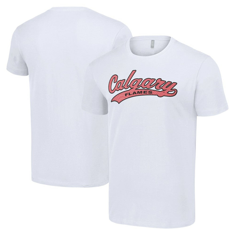 Calgary Flames Starter Tailsweep T-Shirt - White - NHL