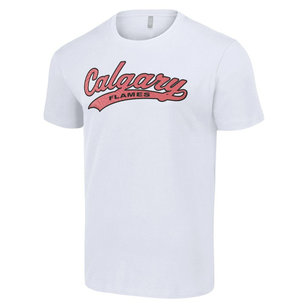 Calgary Flames Starter Tailsweep T-Shirt - White - NHL