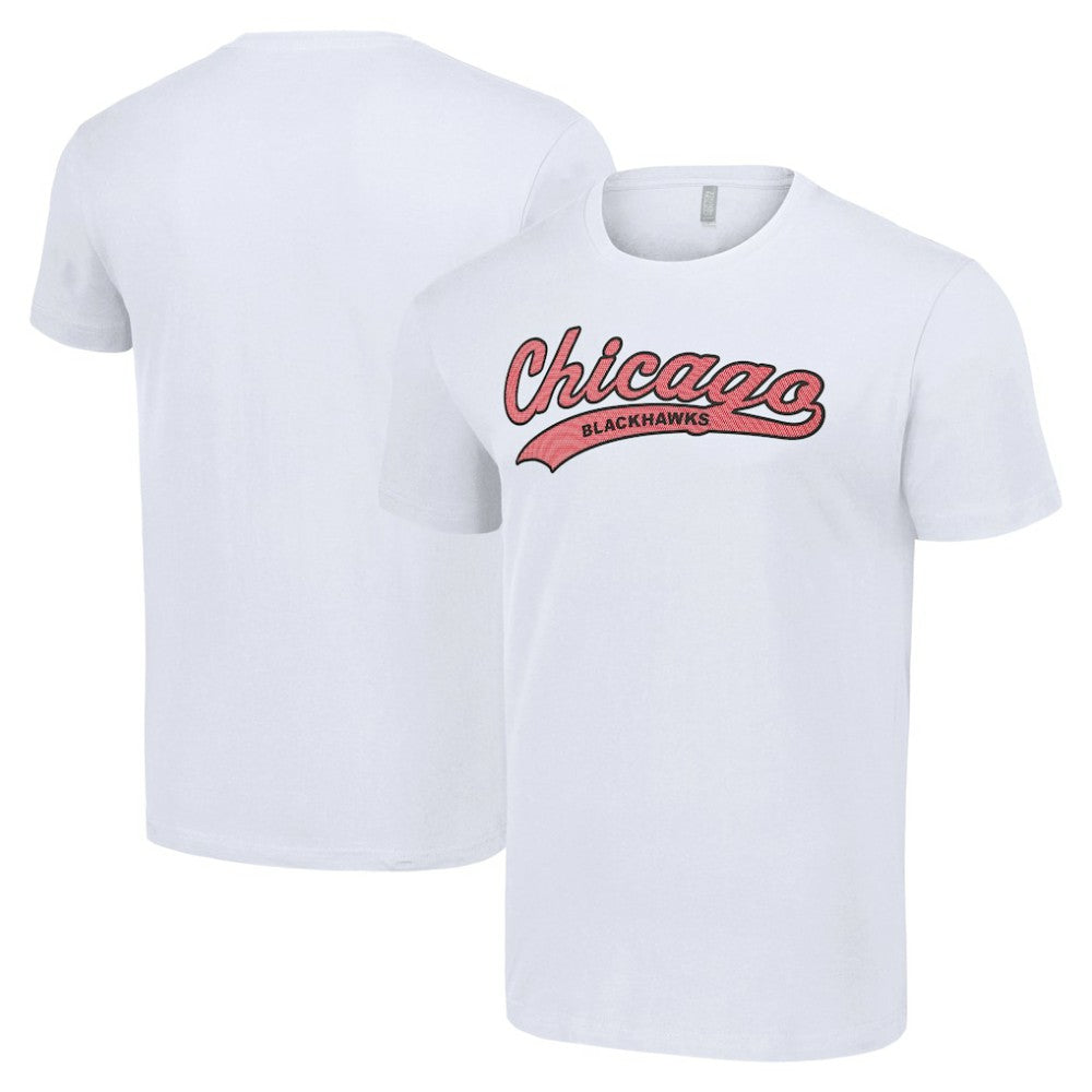 Chicago Blackhawks Starter Tailsweep T-Shirt - White - NHL