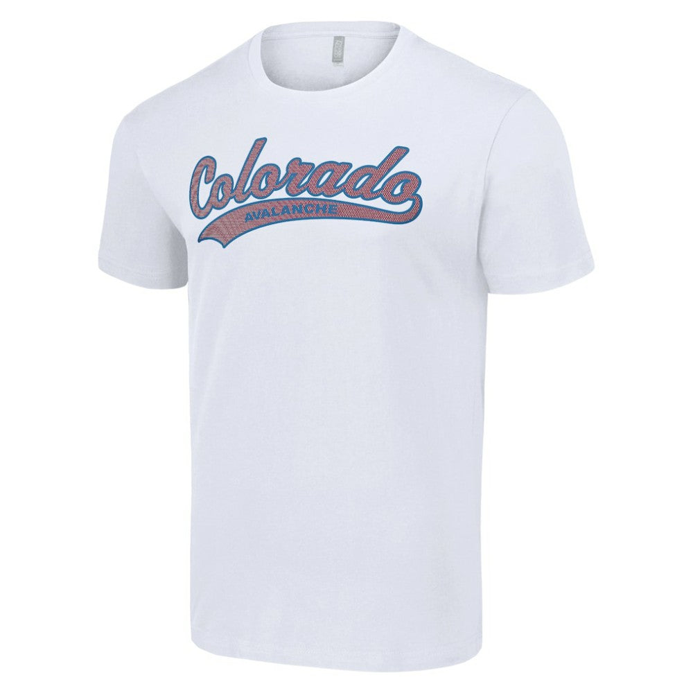 Colorado Avalanche Starter Tailsweep T-Shirt - White - NHL