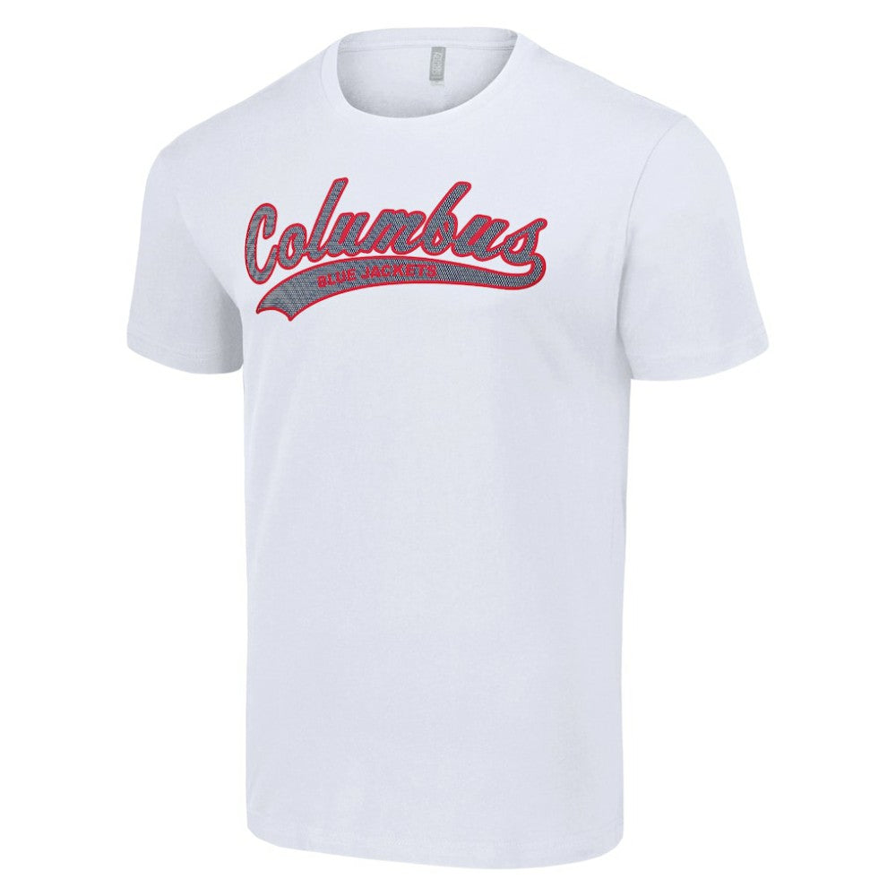 Columbus Blue Jackets Starter Tailsweep T-Shirt - White - NHL