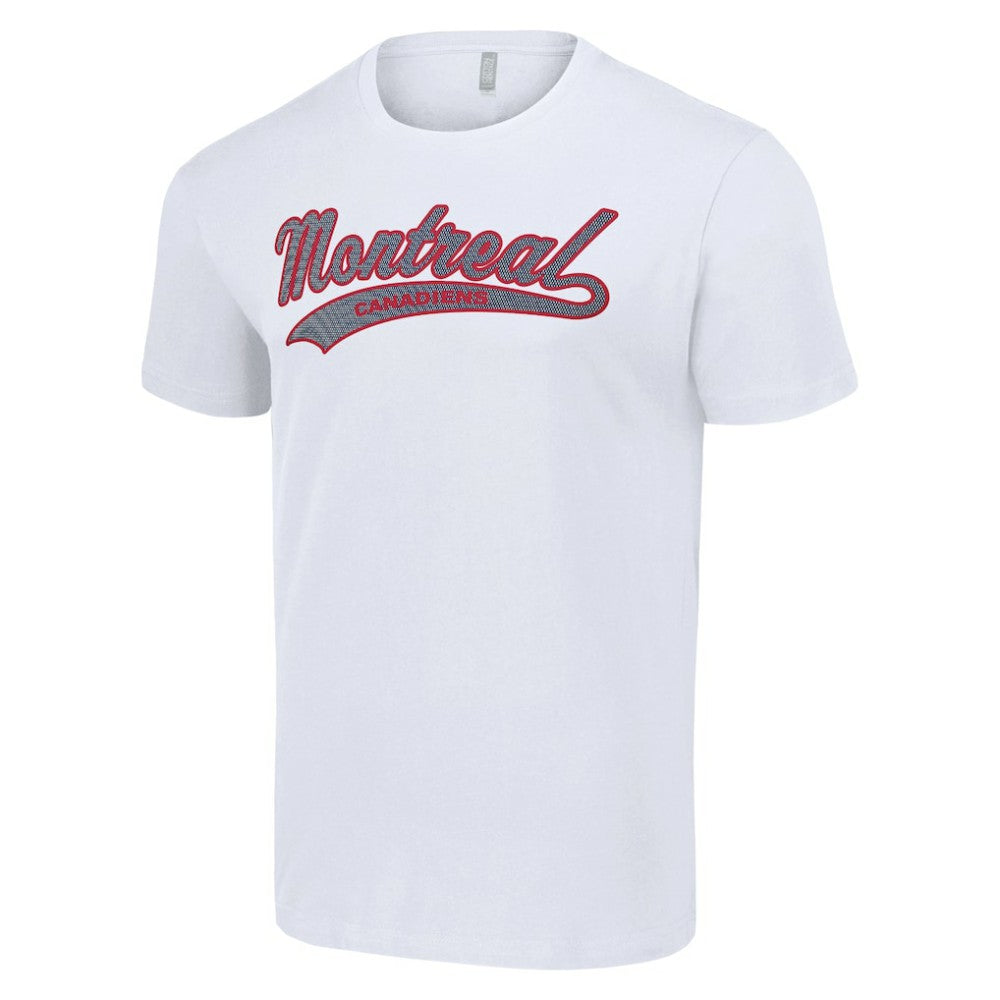 Montreal Canadiens Starter Tailsweep T-Shirt - White - NHL