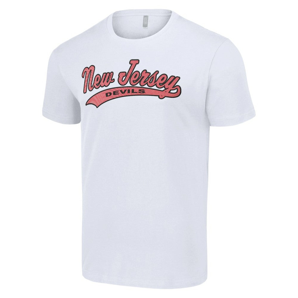 New Jersey Devils Starter Tailsweep T-Shirt - White - NHL