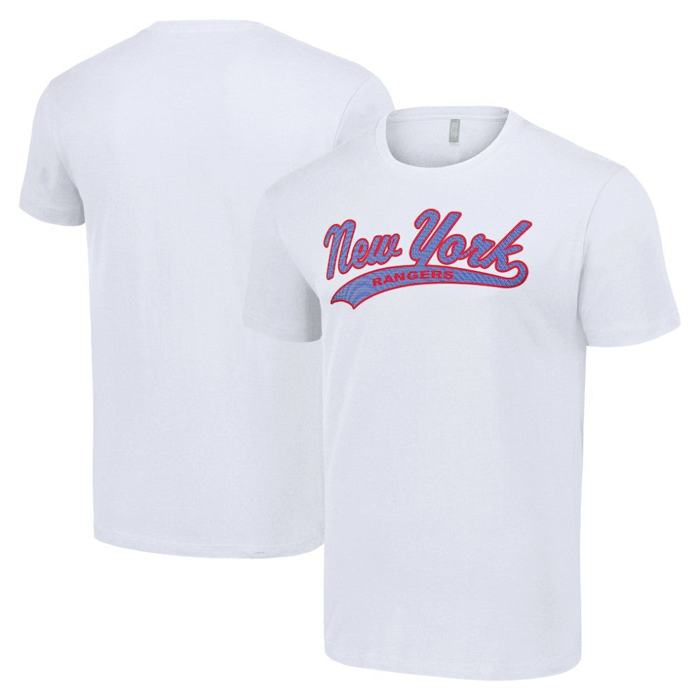 New York Rangers Starter Tailsweep T-Shirt - White - NHL