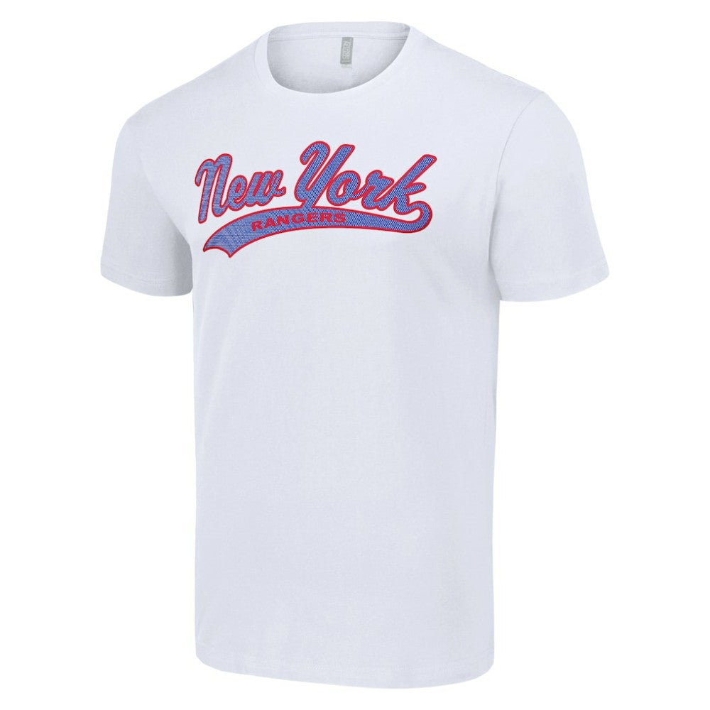 New York Rangers Starter Tailsweep T-Shirt - White - NHL