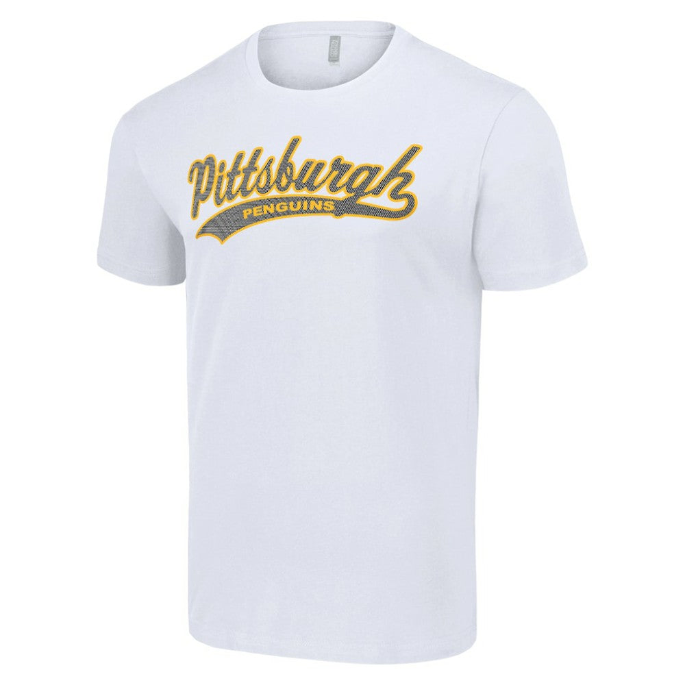Pittsburgh Penguins Starter Tailsweep T-Shirt - White - NHL