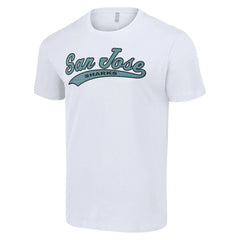 San Jose Sharks Starter Tailsweep T-Shirt - White - NHL