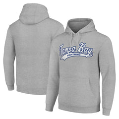 Tampa Bay Lightning Starter Tailsweep Fleece Tri-Blend Pullover Hoodie - Heather Gray - NHL
