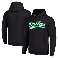 Dallas Stars Starter Tailsweep Fleece Tri-Blend Pullover Hoodie - Black - NHL