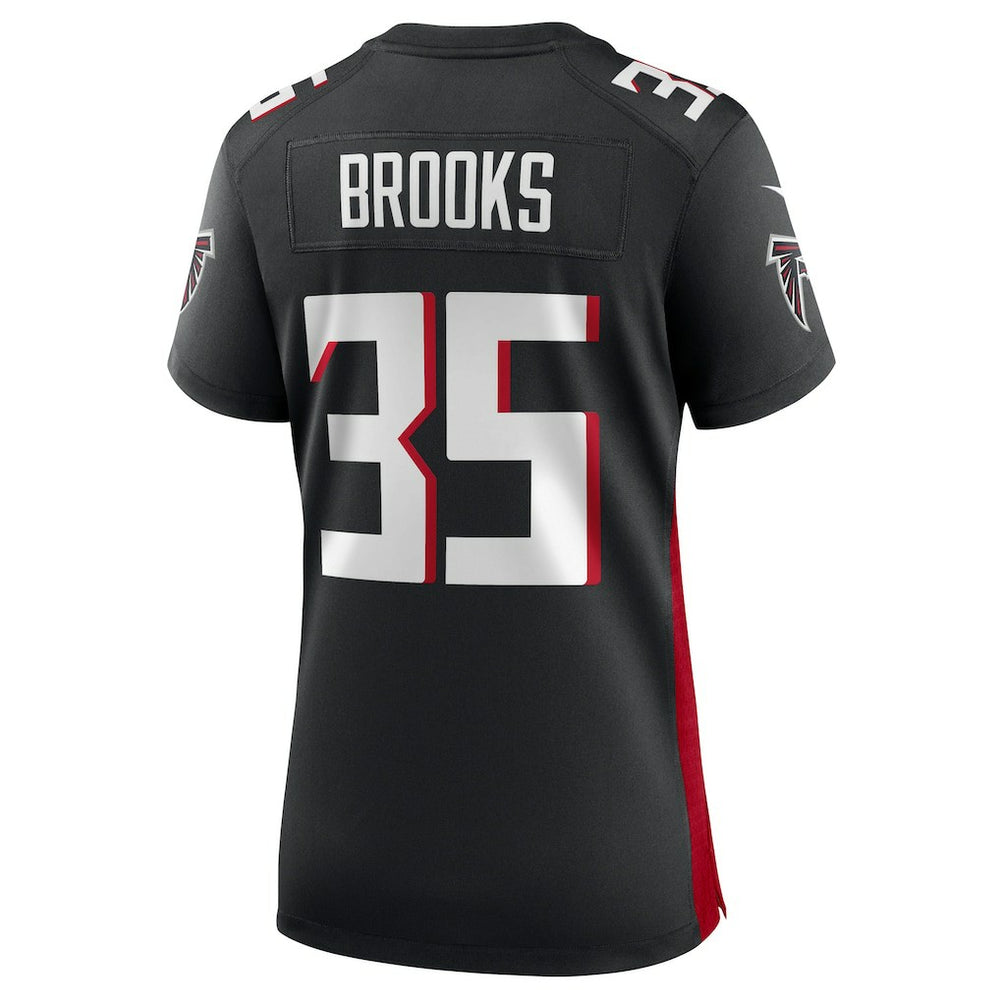 Natrone Brooks Atlanta Falcons Women's Team Game Jersey Black | Nike for Sale
