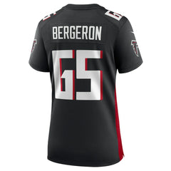 Matthew Bergeron Atlanta Falcons Women's Team Game Jersey Black | Nike for Sale