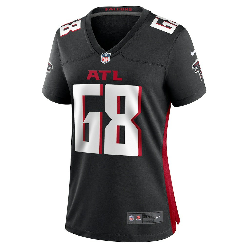 Kyle Hinton Atlanta Falcons Women's Team Game Jersey Black | Nike for Sale