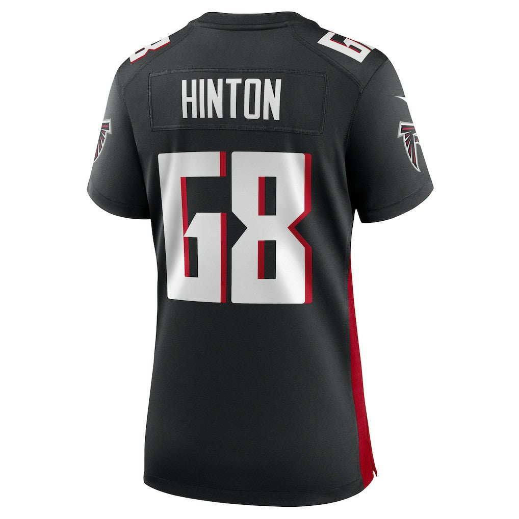 Kyle Hinton Atlanta Falcons Women's Team Game Jersey Black | Nike for Sale