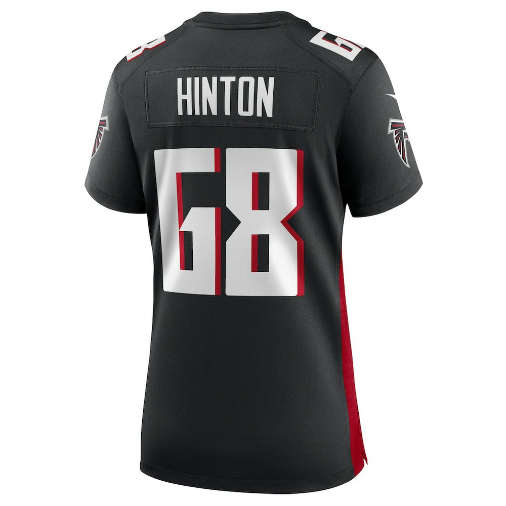 Kyle Hinton Atlanta Falcons Women's Team Game Jersey Black | Nike for Sale