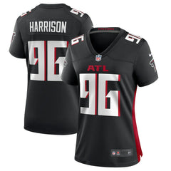 Zach Harrison Atlanta Falcons Women's Team Game Jersey Black | Nike for Sale