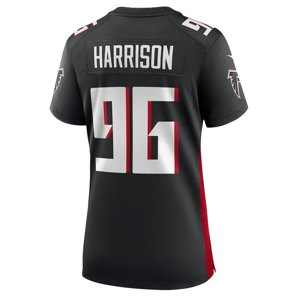 Zach Harrison Atlanta Falcons Women's Team Game Jersey Black | Nike for Sale