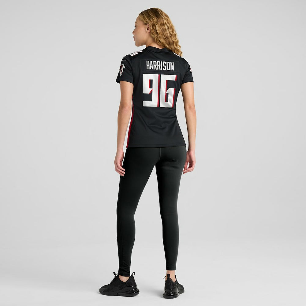 Zach Harrison Atlanta Falcons Women's Team Game Jersey Black | Nike for Sale