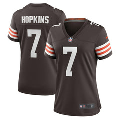 Dustin Hopkins Cleveland Browns Women's Team Game Jersey Brown | Nike for Sale