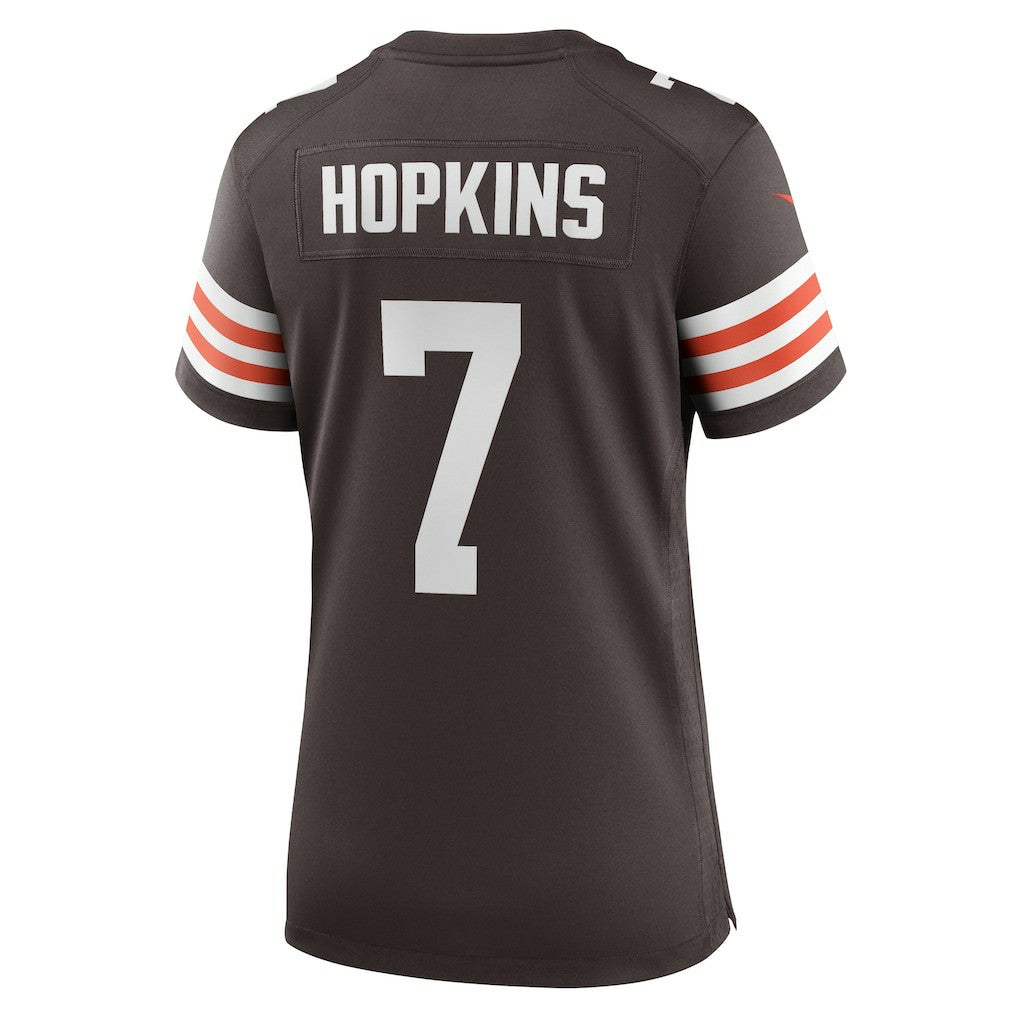 Dustin Hopkins Cleveland Browns Women's Team Game Jersey Brown | Nike for Sale