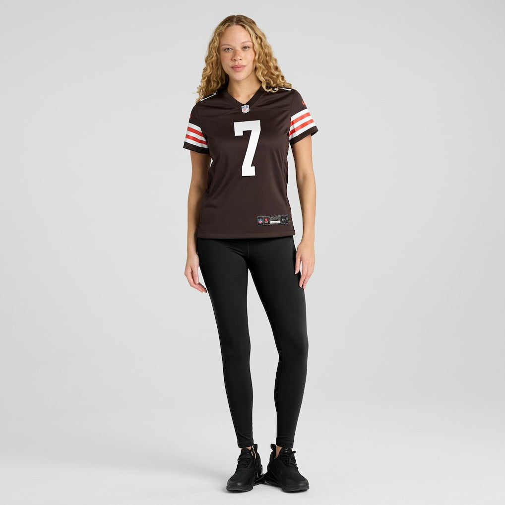 Dustin Hopkins Cleveland Browns Women's Team Game Jersey Brown | Nike for Sale