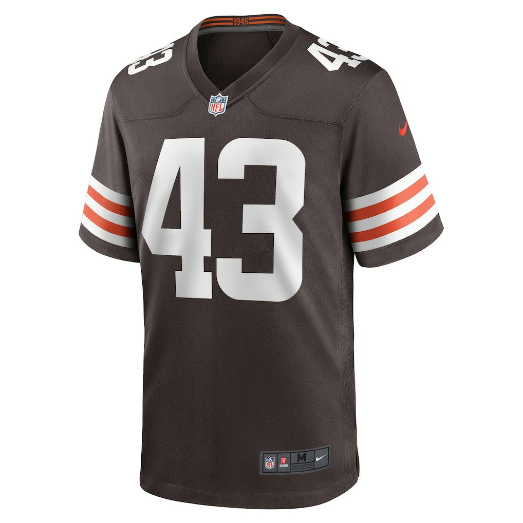 Mohamoud Diabate Cleveland Browns Team Game Jersey Brown | Nike for Sale