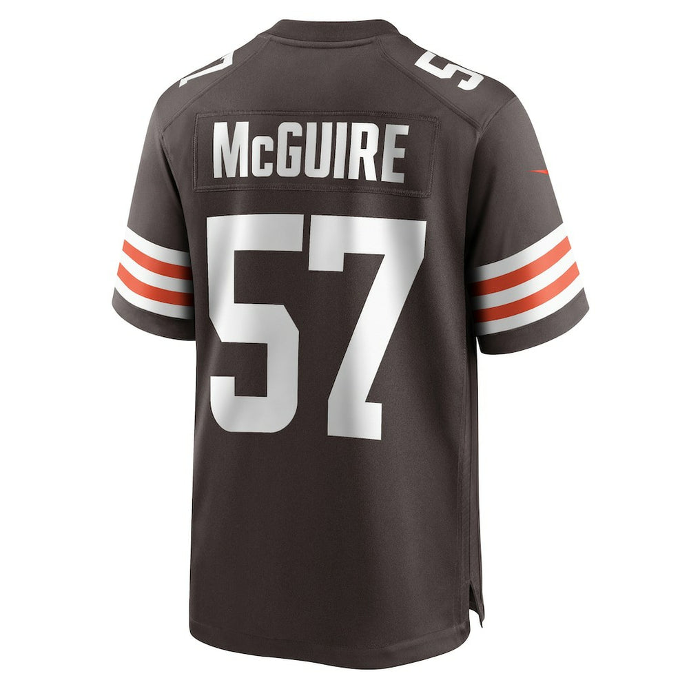 Isaiah McGuire Cleveland Browns Team Game Jersey Brown | Nike for Sale