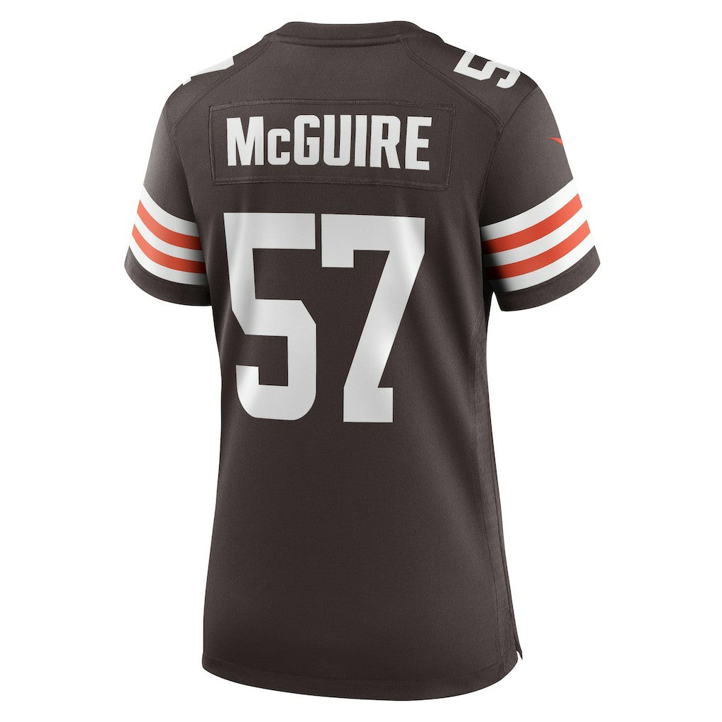 Isaiah McGuire Cleveland Browns Women's Team Game Jersey Brown | Nike for Sale