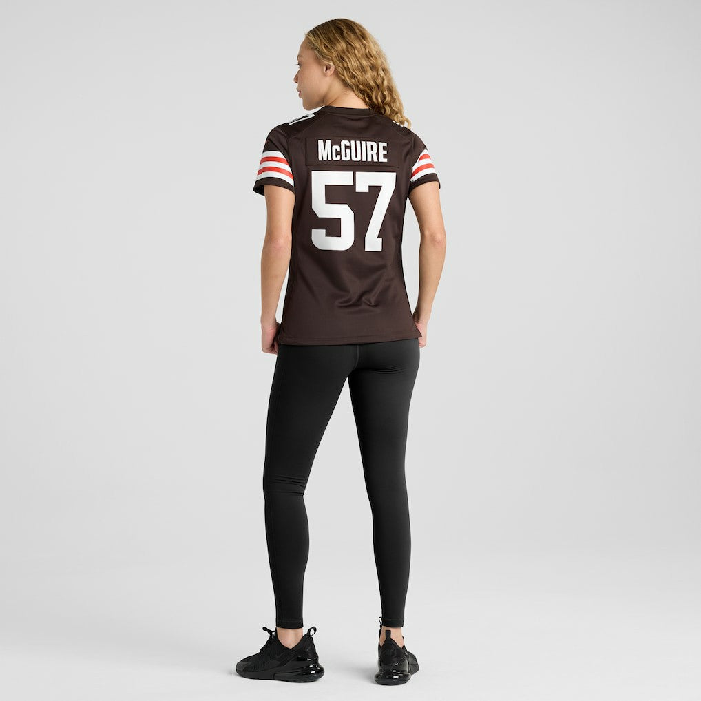 Isaiah McGuire Cleveland Browns Women's Team Game Jersey Brown | Nike for Sale
