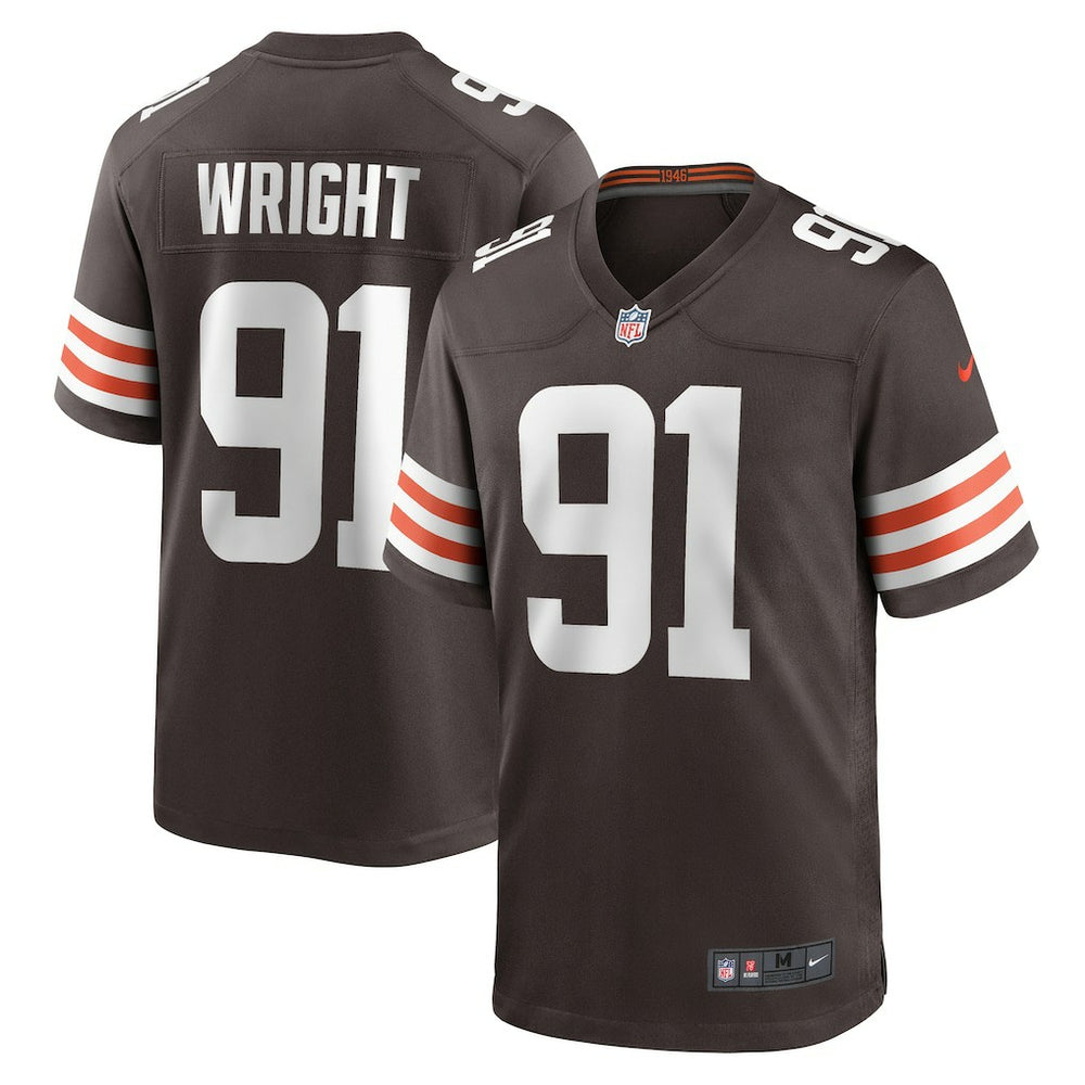 Alex Wright Cleveland Browns Team Game Jersey Brown | Nike for Sale