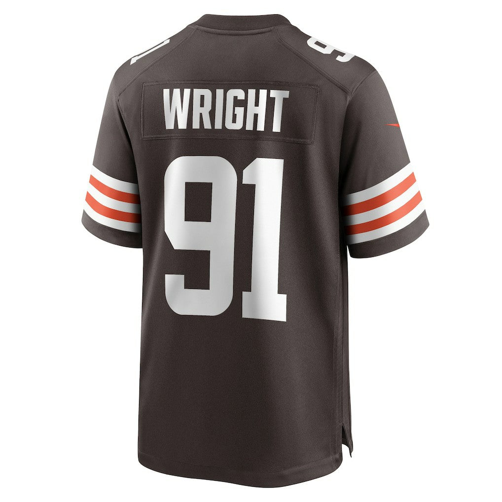 Alex Wright Cleveland Browns Team Game Jersey Brown | Nike for Sale