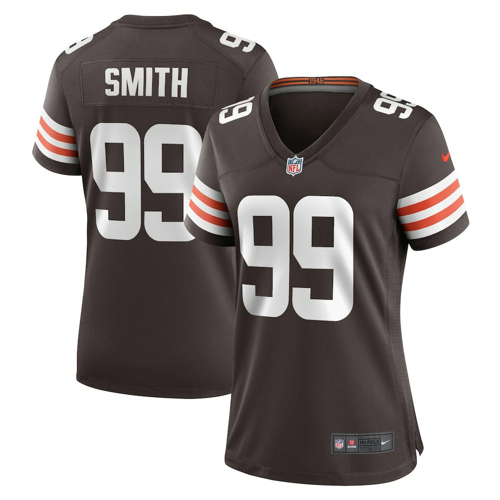 Za'Darius Smith Cleveland Browns Women's Team Game Jersey Brown | Nike for Sale