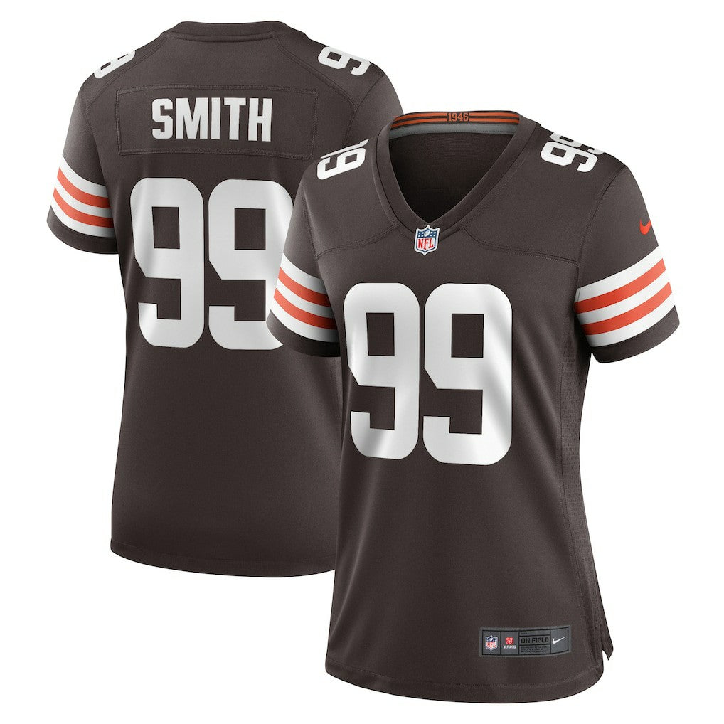 Za'Darius Smith Cleveland Browns Women's Team Game Jersey Brown | Nike for Sale