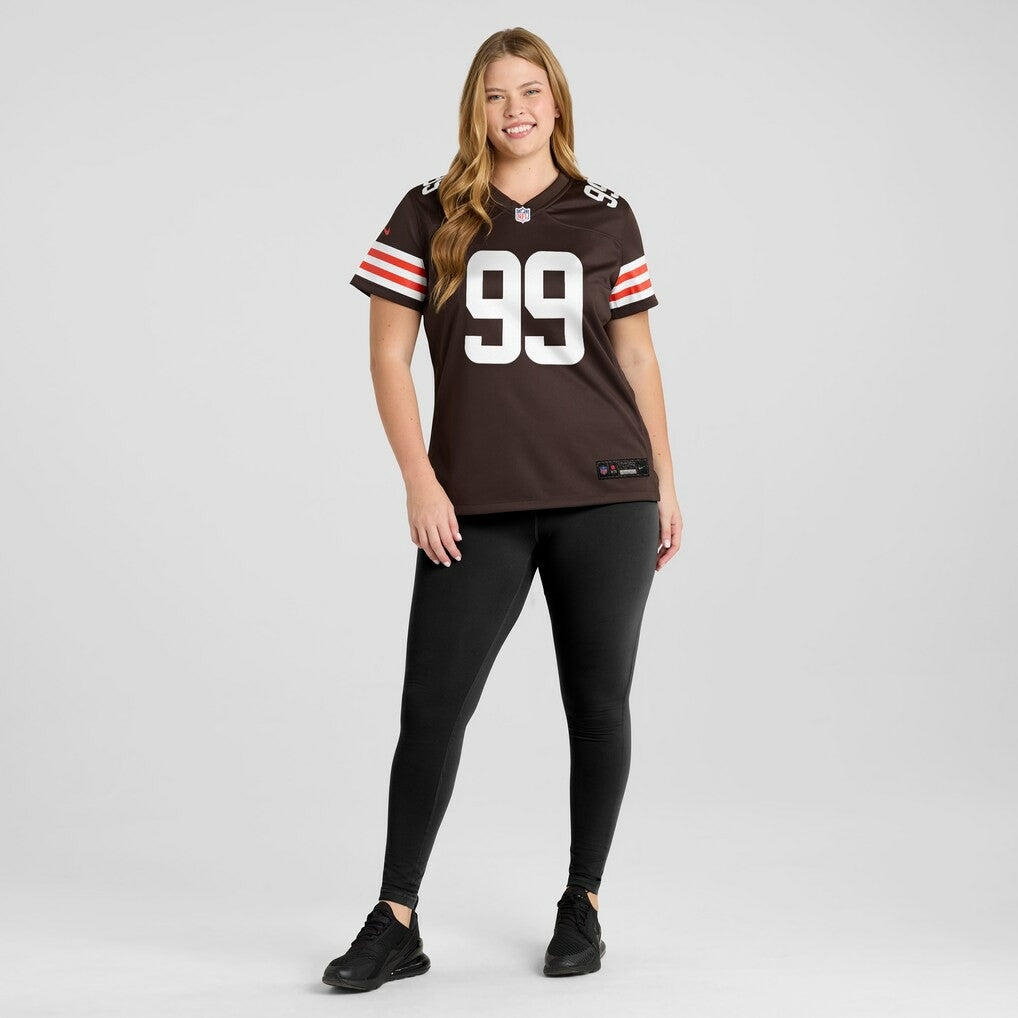 Za'Darius Smith Cleveland Browns Women's Team Game Jersey Brown | Nike for Sale
