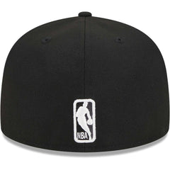 Brooklyn Nets Checkerboard UV 59FIFTY Fitted Hat Black - NBA