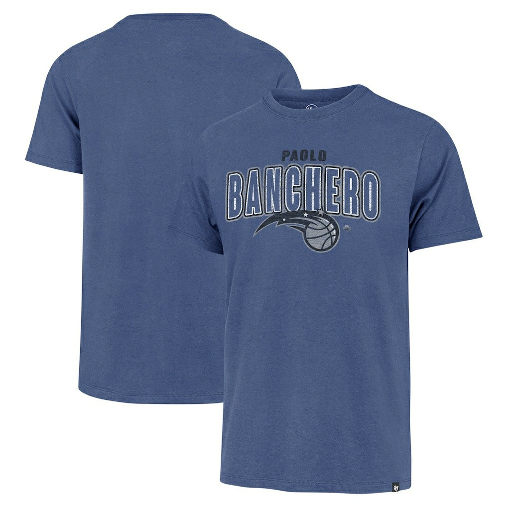 Paolo Banchero Orlando Magic '47 Player Logo Vintage T-Shirt Blue - NBA