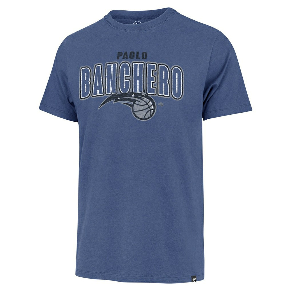 Paolo Banchero Orlando Magic '47 Player Logo Vintage T-Shirt Blue - NBA