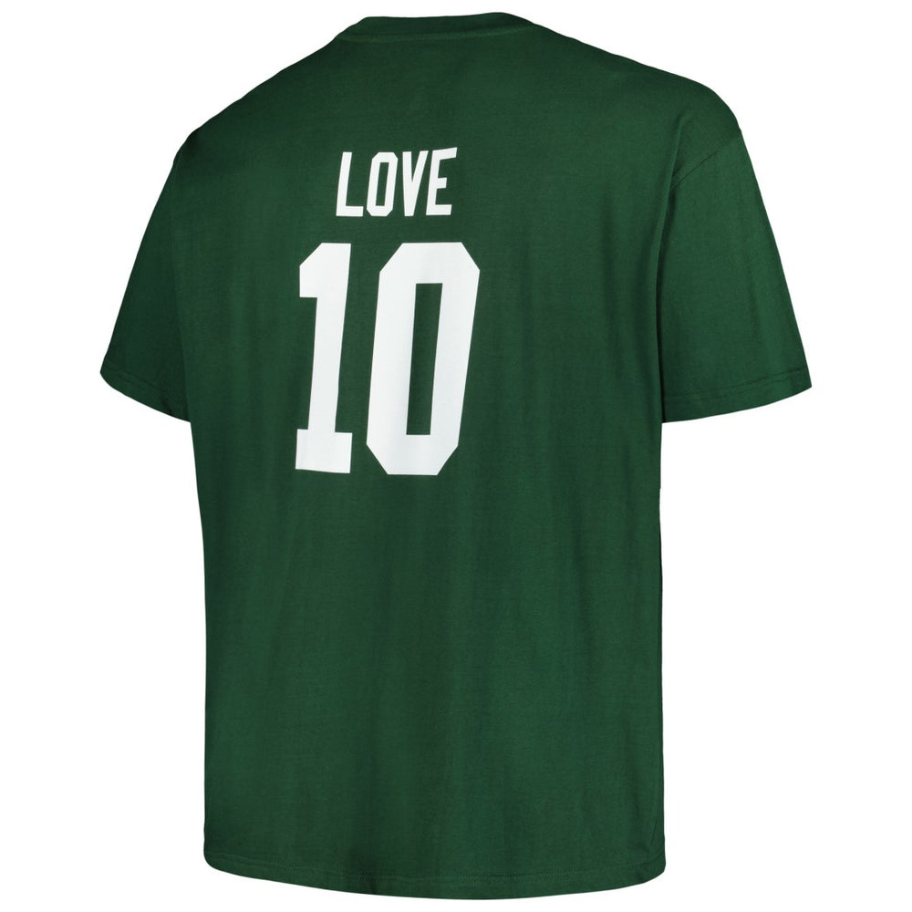 Jordan Love Green Bay Packers Big & Tall Player Name & Number T-Shirt Green | Fanatics
